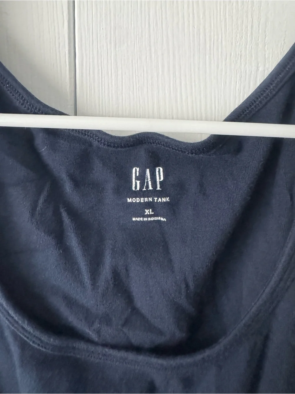 4 pc Bundle Gap Navy Blue Tank Tops XL Supima Cotton Blend Set of 4